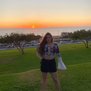 Long sleeve halter top